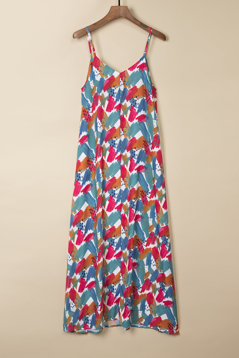 Multicolor Boho Maxi Dress