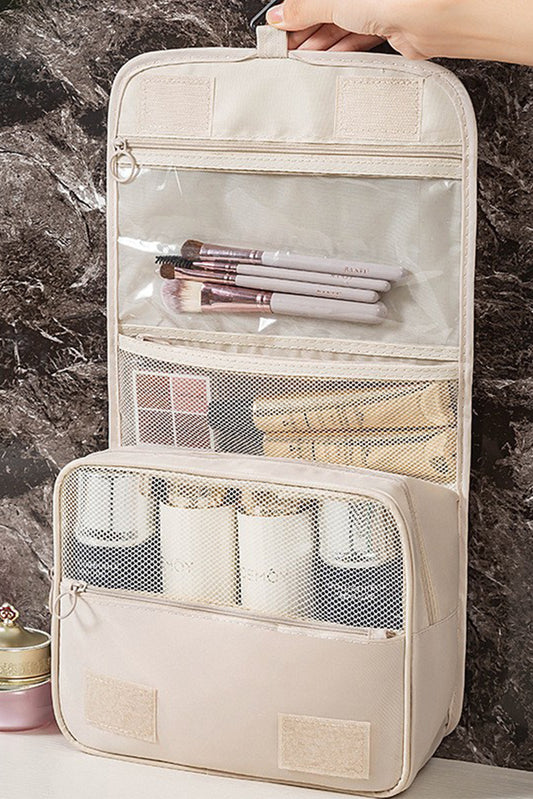 Multi-functional Travel Toiletry Bag: Apricot