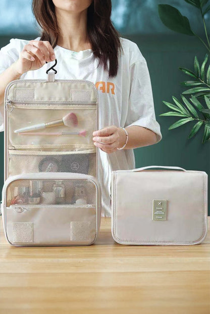 Multi-functional Travel Toiletry Bag: Apricot