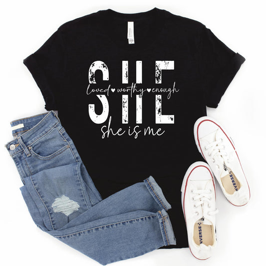 She is me GRAPHIC TEE Shirt