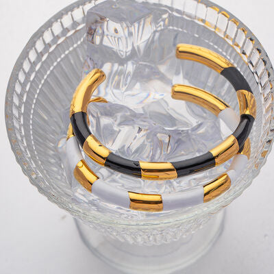 Wristlet 18K Gold-Plated Stainless-Steel Bracelet